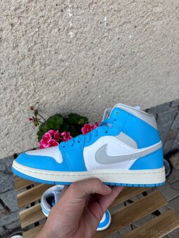 Jordan 1 mid dark powder blue - 6