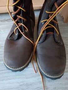 Vysoké dámské kožené boty Timberland, super stav - 6