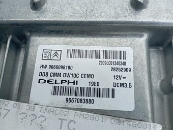 Řídící jednotka + BSM Peugeot 2.0Hdi 110kw RHE - 6