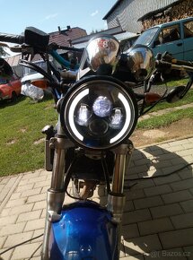 Led světlo + maska moto - 6