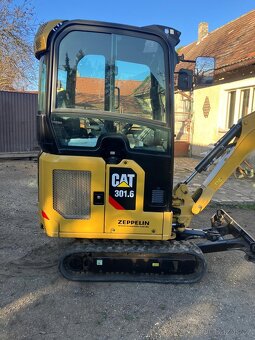 Prodám minibagr CAT 301.6 - 6