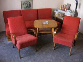 Obývací pokoj retro komplet, 60. léta - 6