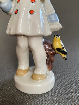 Porcelánová soška Holčička, 14 cm, Fasold & Stauch - 6