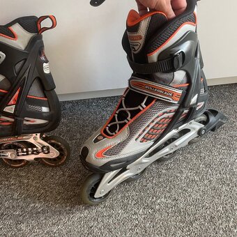 Rollerblade inline brusle - zánovní 44,5 - 6