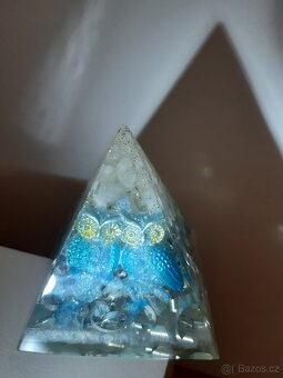 Orgonitová pyramida - čistí a harmonizuje geopatogenní zóny - 6