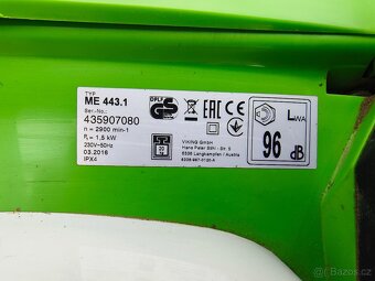 Kvalitní elektrická sekačka Viking ME 443, PC 7.000,- - 6