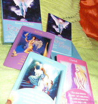 Vykládací karty Poslové světla Doreen Virtue Ph.D +kniha - 6