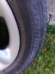 ALU disky 6Jx14H2 Et 38 + pneu 185/60 R14 - 6