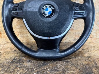 KOMPLETNÍ KOŽENÝ MULTIFUNKČNÍ VOLANT BMW F10/F11 - 6