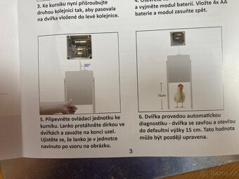 Automatická dvířka pro kurník AGROFORTEL AD002 - 6