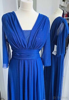 XL-2XL NOVÉ plesové šaty TŘPYTIVÉ - 6