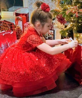 Slavnostní dívčí šatičky 5-7let - 6