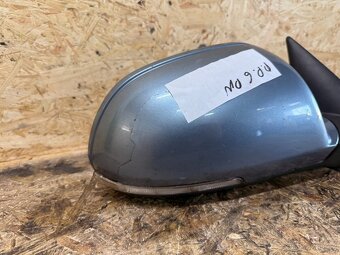 PRAVÉ ZPĚTNÉ ZRCÁTKO ŠKODA OCTAVIA 2 FAC. 6 PIN POŠKOZENÉ - 6