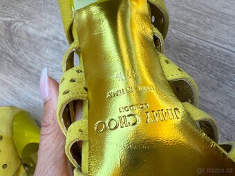 Jimmy Chooo kotníkové boty na podpatku, originál - 6