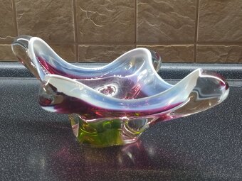 Mísa po mamince - hutní sklo - 6