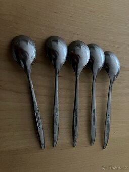 Lžičky stříbrné a Rostex - 6