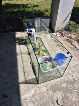 Aquarium + SUNSUN HW-703B vnější filtr s UV lampou - 6