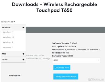 Logitech Touchpad T650 - 6