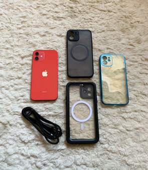 Apple Iphone 12 - 256GB - Red - KRÁSNÝ TELEFON - 6