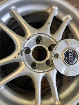 Alu disky audi 5x112 17” rok 98 - 6