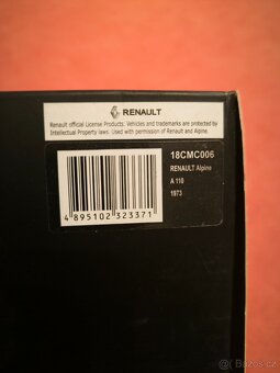 Model 1/18 Renault Alpine A110 - 6