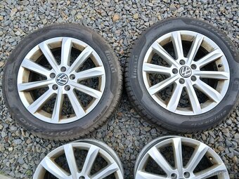 ALU kola,sada, model HELSINKI,originál,215/55 R17,5x112,TOP - 6