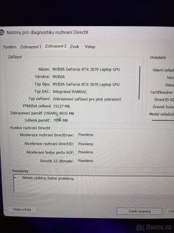 Herní notebook Lenovo Legion - 6
