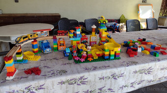 Velká sada Lego Duplo + kuličková a vlaková dráha – 3,4 kg - 6