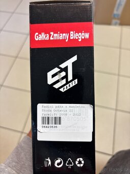 Prodám Řadící páku s manžetou Škoda Octavia II Facelift 2008 - 6