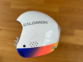 lyžařská helma Salomon S/Race Fis Injected Jr Whit - 6