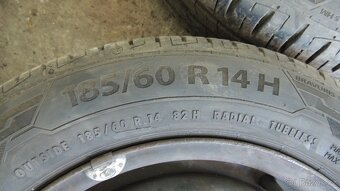 4ks plechových disků Fabia 2+ letní pneu 185/60/14 - 6