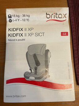 Autosedačka Britax Römer Kidfix II 15-36 kg. - 6