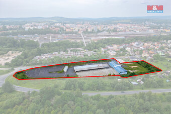 Prodej obchodního objektu, 17.717 m², Cheb, ul. Na Návrší - 6