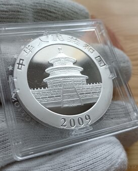 Stříbrné mince 1oz China Panda v kapsli - 6