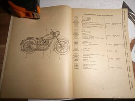 Jawa Pérák 250 1951-2 seznam náhradních součástí, orig. - 6