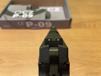 Airsoft P-O9, bez opotřebení, nahradní zasobník na CO2. - 6