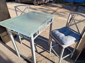 Jídelní Bar Set Komplet 60x80 výška 90 cm - 6