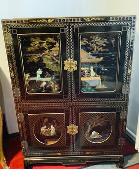 Starožitná Čínská Komoda - 6