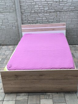 Prodám postel + Matrací 120cm x 200cm - 6