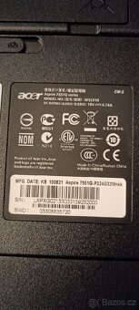 Obrovský 17,3" Acer Aspire 7551G 4GB RAM, RADEON - 6
