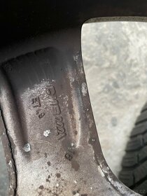 Alu kola rozteč 5x112 se zimní pneu 205/55/16 - 6