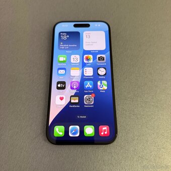 iPhone 15 Pro 256GB, 100% baterie, 12 měsíců záruka - 6
