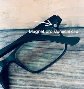 Brýle na dálku se sluneč. clipem na magnet - 6