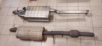 Hummer H2 6.0 6.2 V8 Cat-Back nerezový výfukový systém - 6