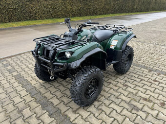 Yamaha Grizzly 660, díly, chladič, motor - 6