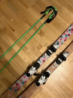 Dětský lyžařský set - lyže, hůlky, boty - 6