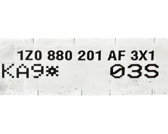 Airbag řidiče 1Z0880201AF Škoda Octavia 2 r.v. 2007 - 6