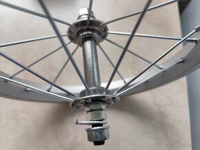 12" ALU ráfek s výpletem a nábojem na dětské kolo, kočárek - 6