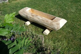 Dřevěné masivní koryto - 6