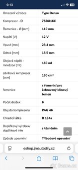 Klimakompresor nový - 6